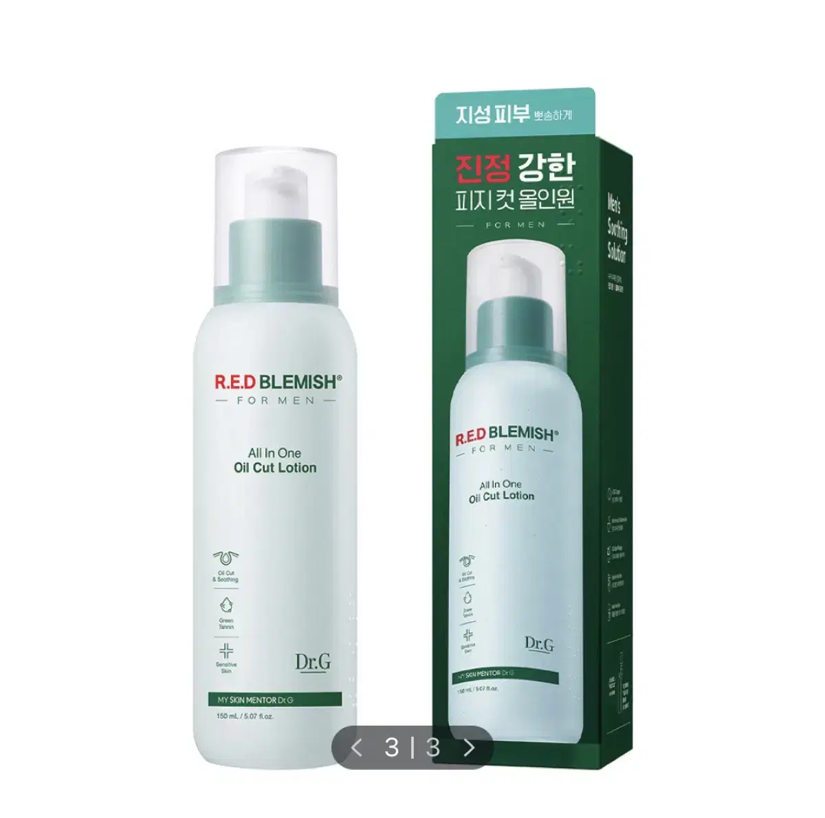 (새상품) 닥터지 레드 블레미쉬 포맨 올인원 오일컷 로션 150ml